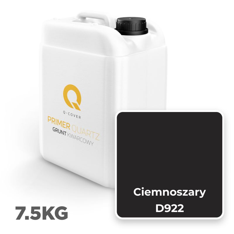 Kvartsgrunder D922 Mørkegrå 7,5 kg