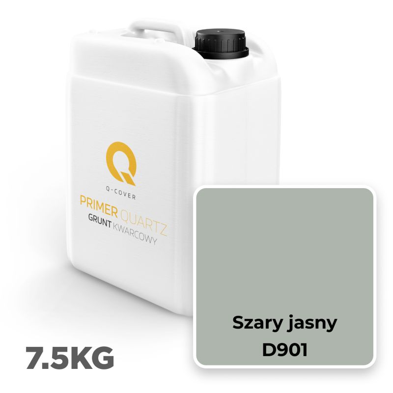 Kvartsprimer D901 7,5 kg Lysegrå
