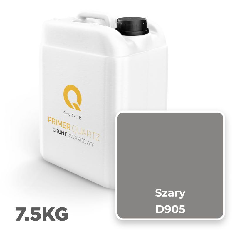 Kvartsgrunder D905 7,5 kg Lys Grå