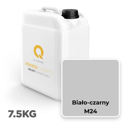 Kvartsgrunder M24 Hvid/Sort 7,5 kg