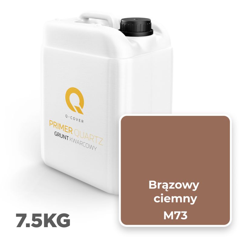 Kvartsgrunder M73 7,5 kg Mørkebrun