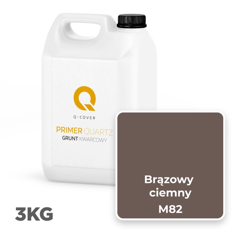 Kvartsgrunder Mørkebrun M82 3 kg