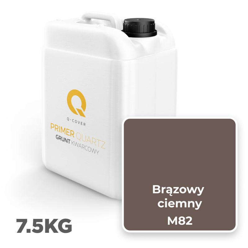 Kvartsgrunder M82 7,5 kg Mørkebrun
