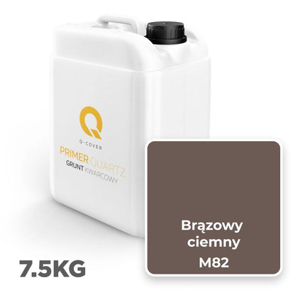 Kvartsgrunder M82 7,5 kg Mørkebrun