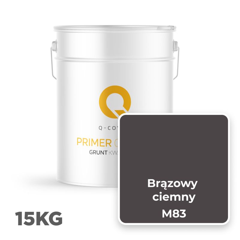 Kvartsgrunder til Mosaikpuds 15 kg Mørkebrun M83