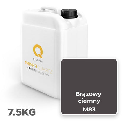Kvartsgrunder M83 7,5 kg Mørkebrun