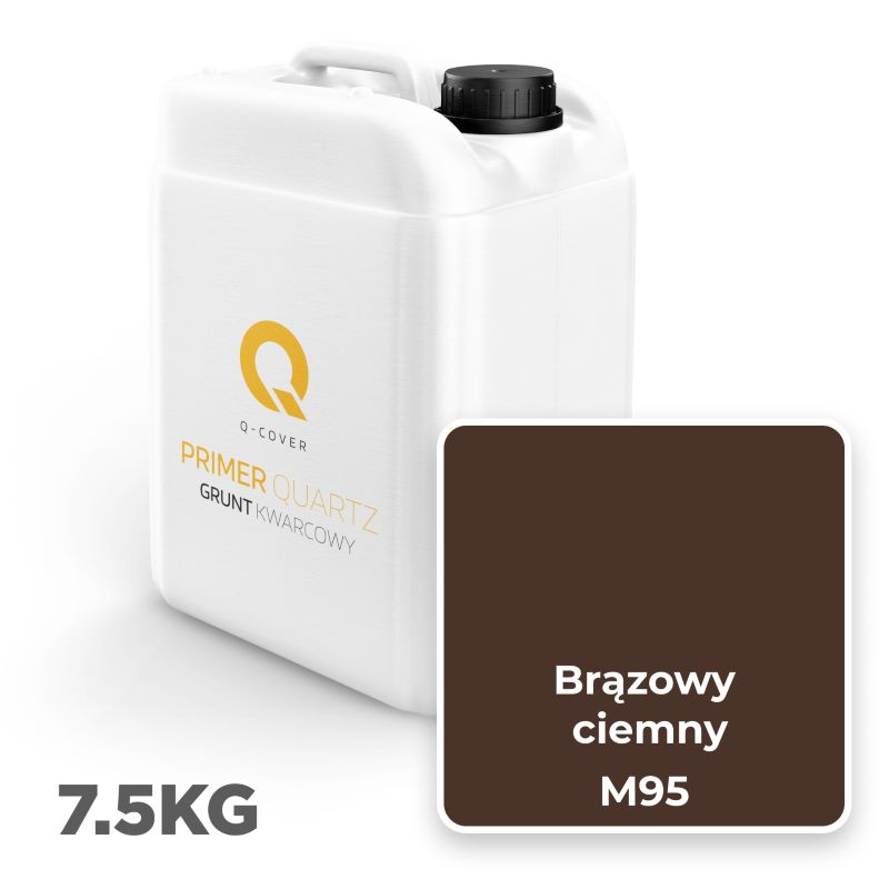Kvartsgrund M95 7,5 kg Mørkebrun