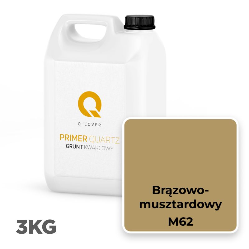 Kvartsgrunding til Mosaikpuds M62 3 kg Brun