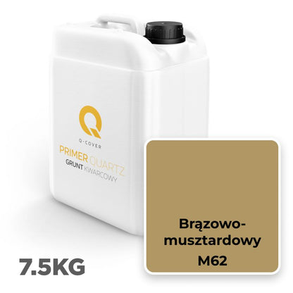 Kvartsgrunding M62 7,5 kg Brun