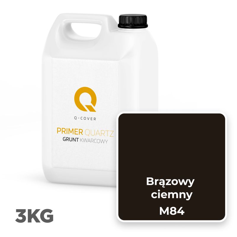 Kvartsgrunder til Mosaikpuds 3 kg Brun M84
