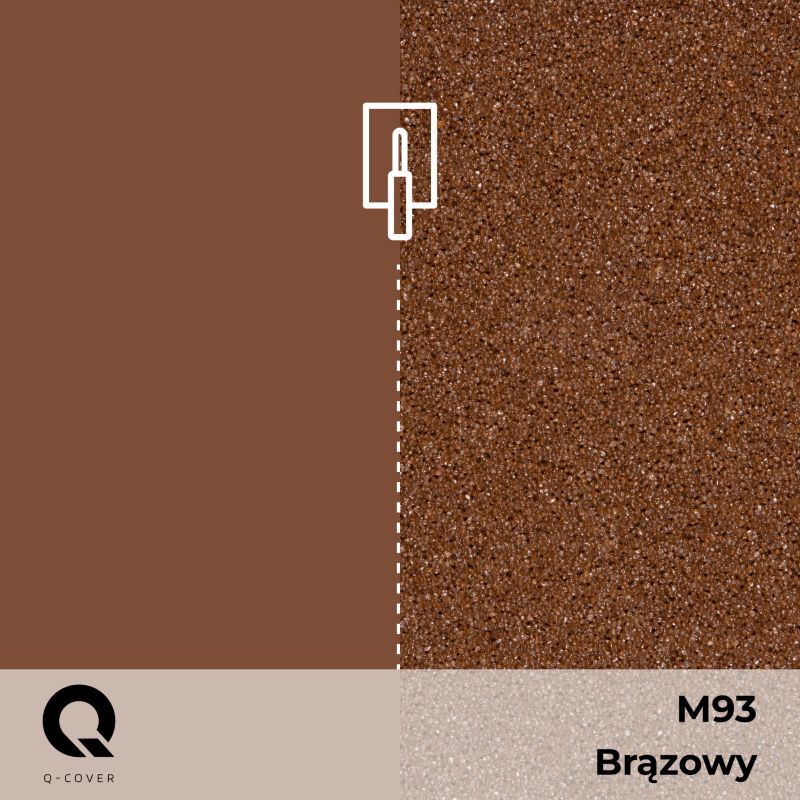 Kvartsgrunder til Mosaikpuds M93 7,5 kg Brun