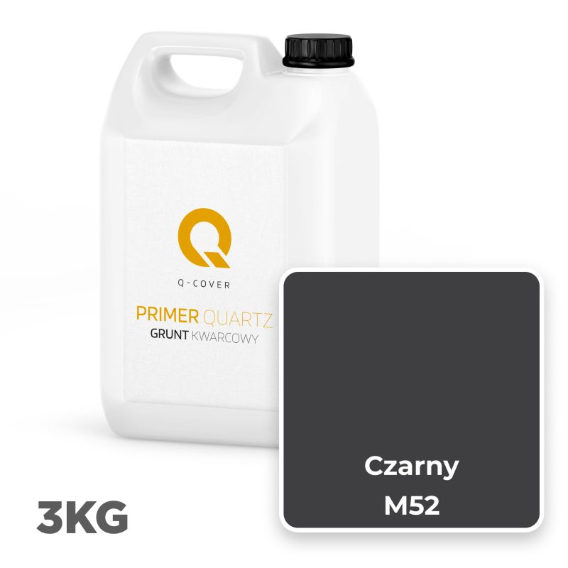 Kvartsprimer Mosaikpuds M52 Sort 3 kg