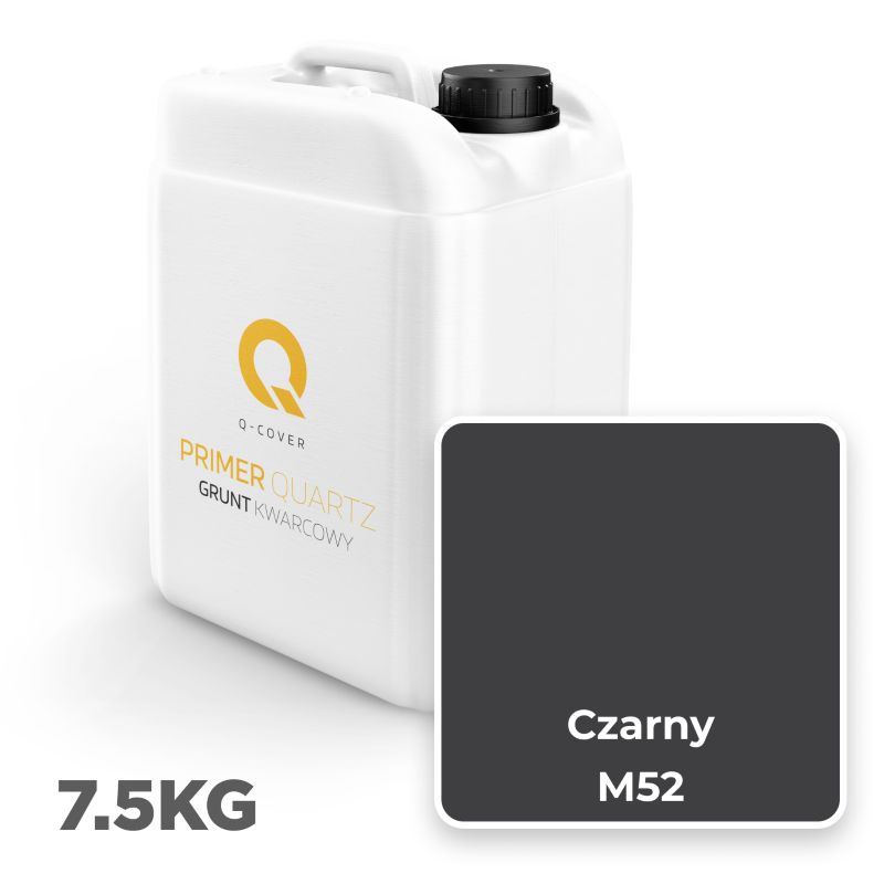 Kvartsgrunder M52 7,5 kg Sort