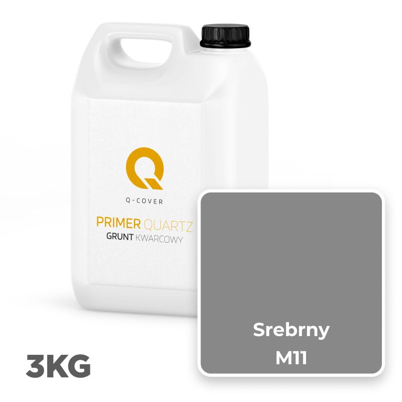 Kvartsgrunder Mosaikpuds M11 3 kg Sølv