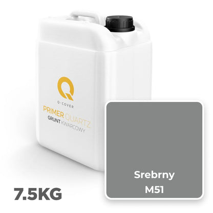 Kvartsprimer M51 til Mosaikpuds 7,5 kg Sølv