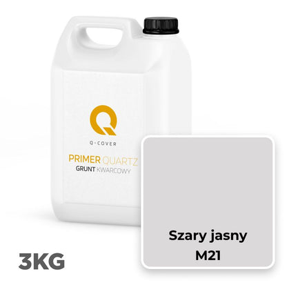Kvarts Grunder M21 3 kg Lys Grå