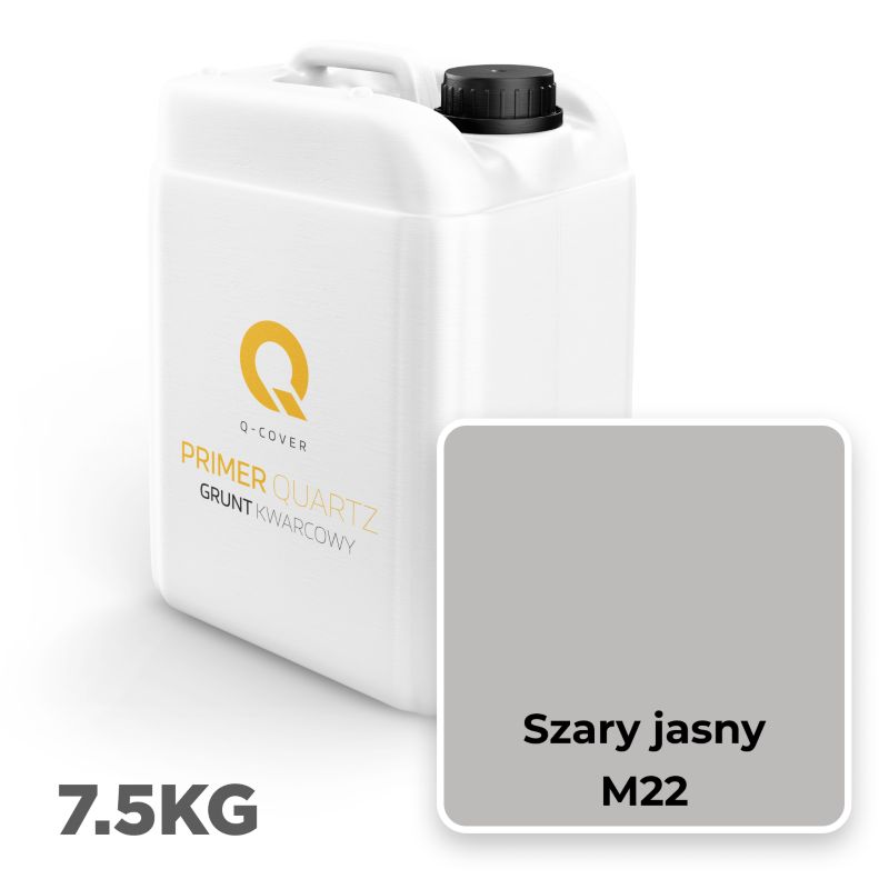 Kvartsgrunder M22 7,5 kg Lys Grå