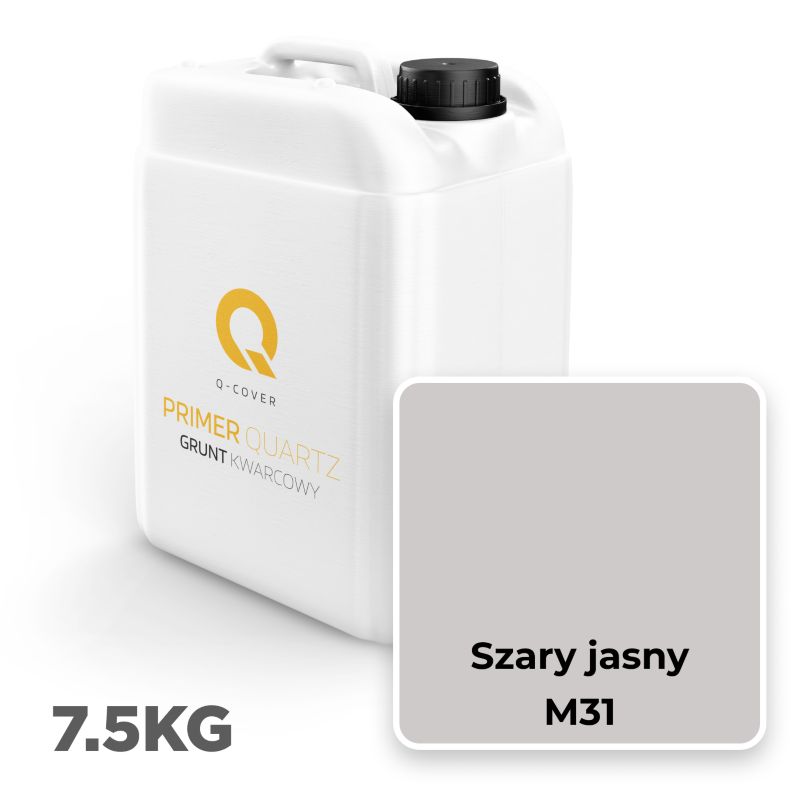 Kvartsgrunder M31 7,5 kg Lys Grå