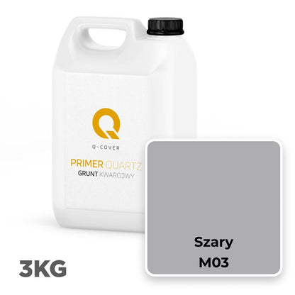 Kvartsprimer Mosaikpuds Grå M03 3 kg
