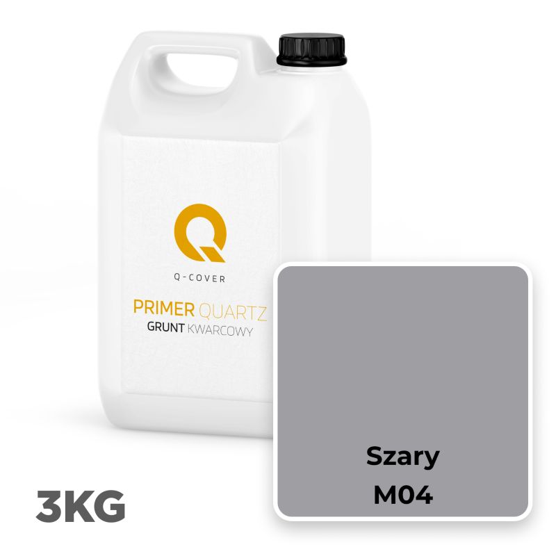 Kvartsprimer til Mosaikpuds M04 3 kg Grå