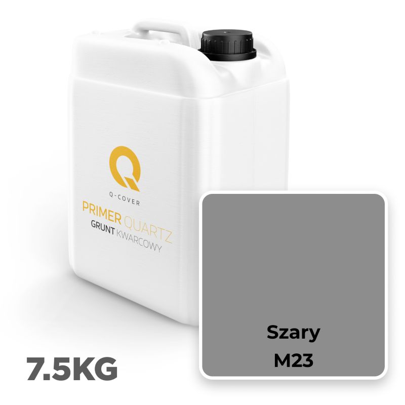 Kvartsgrunder til Mosaikpuds 7,5 kg Grå M23