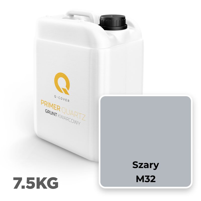 Kvartsgrunder M32 7,5 kg Grå