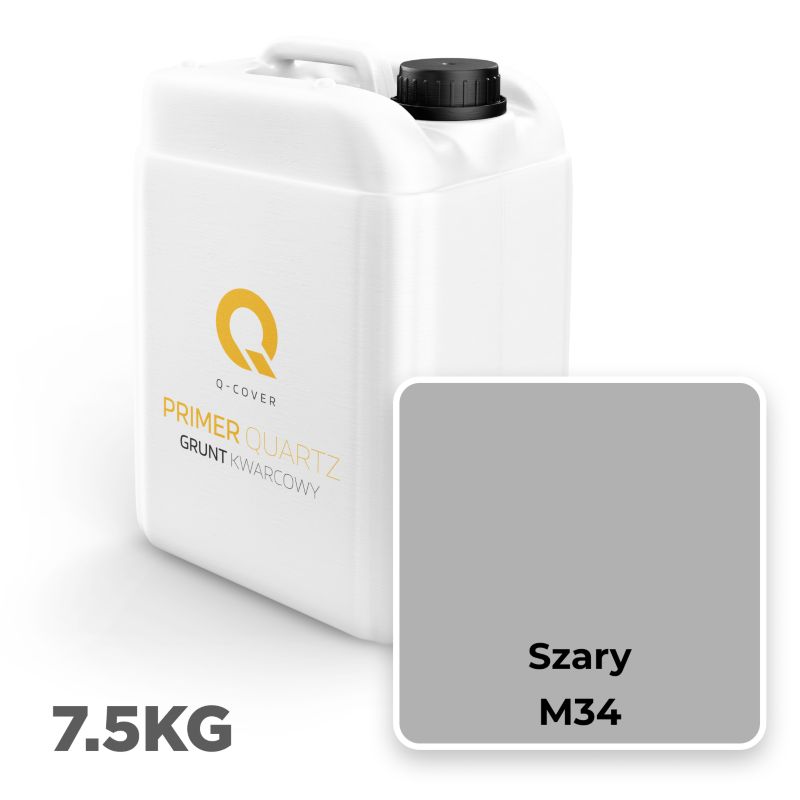 Kvartsgrunder Mosaikpuds Grå M34 7,5 kg