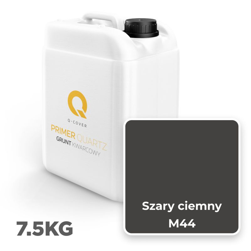 Kvartsgrunder Mosaikpuds 7,5 kg Grå M44