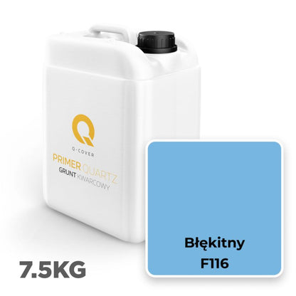 Kvartsgrunder til Silikonepuds Lyseblå F116 7,5 kg