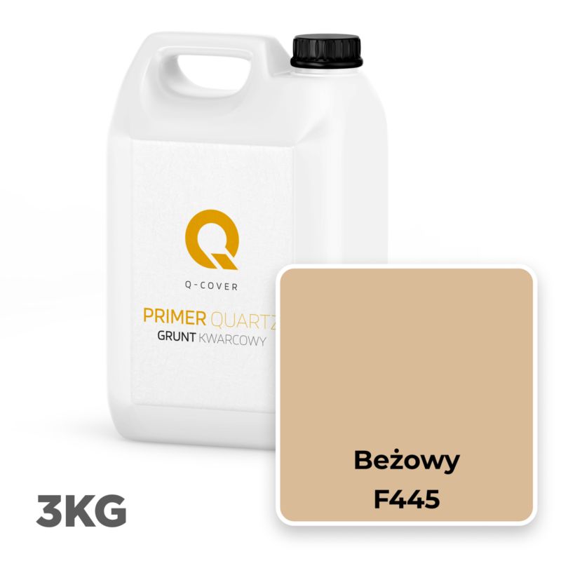 Kvartsgrunder F445 3 kg Beige