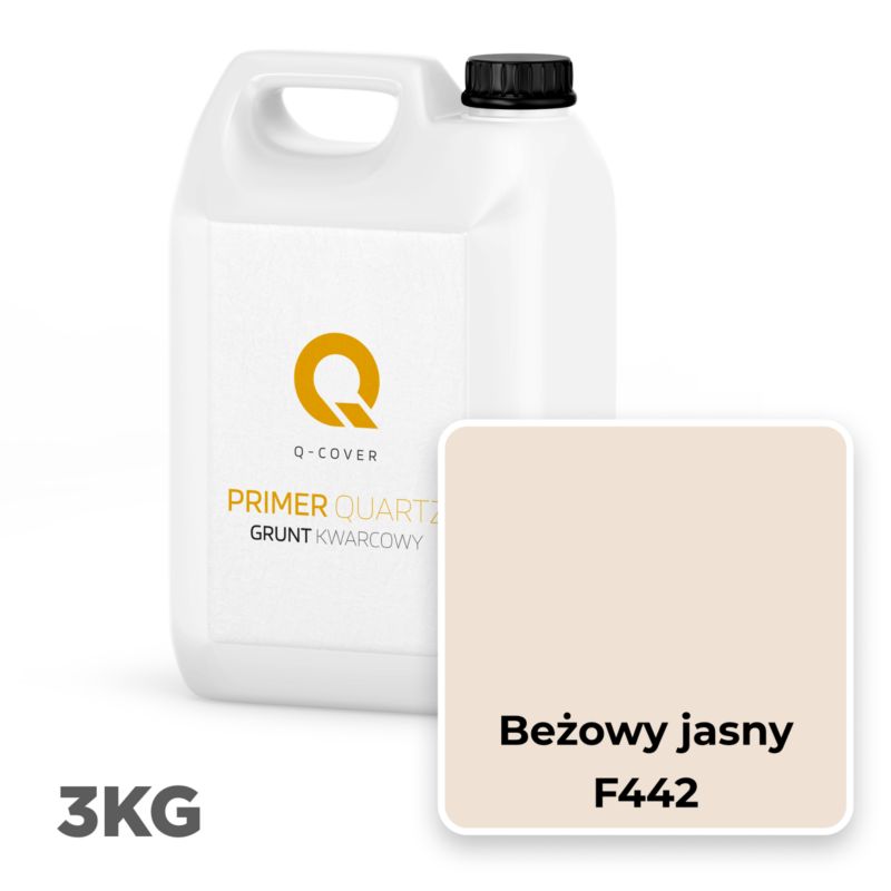 Kvartsgrunder Lys Beige 3 kg F442