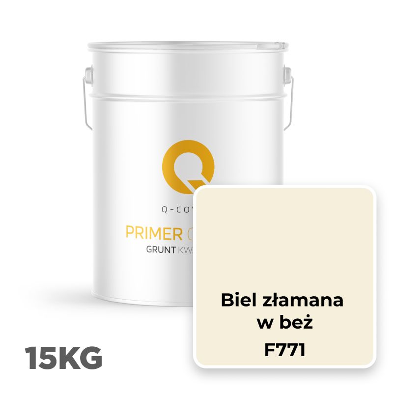 Kvartsgrunding 15 kg Brækket Hvid F771 | 5905748003786