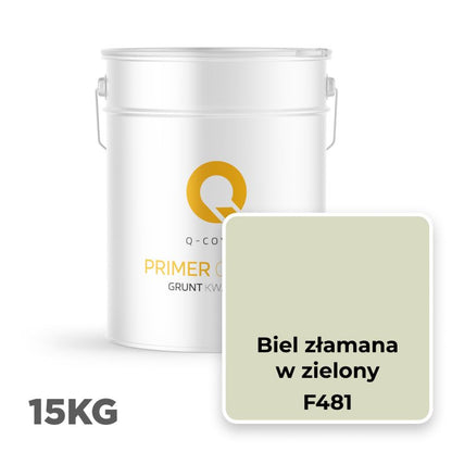 Kvartsgrunder til Silikonepuds Knækket Hvid Grønlig 15 kg F481