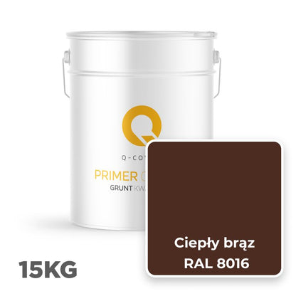 Kvartsprimer til Silikonepuds 15 kg Varmbrun RAL 8016