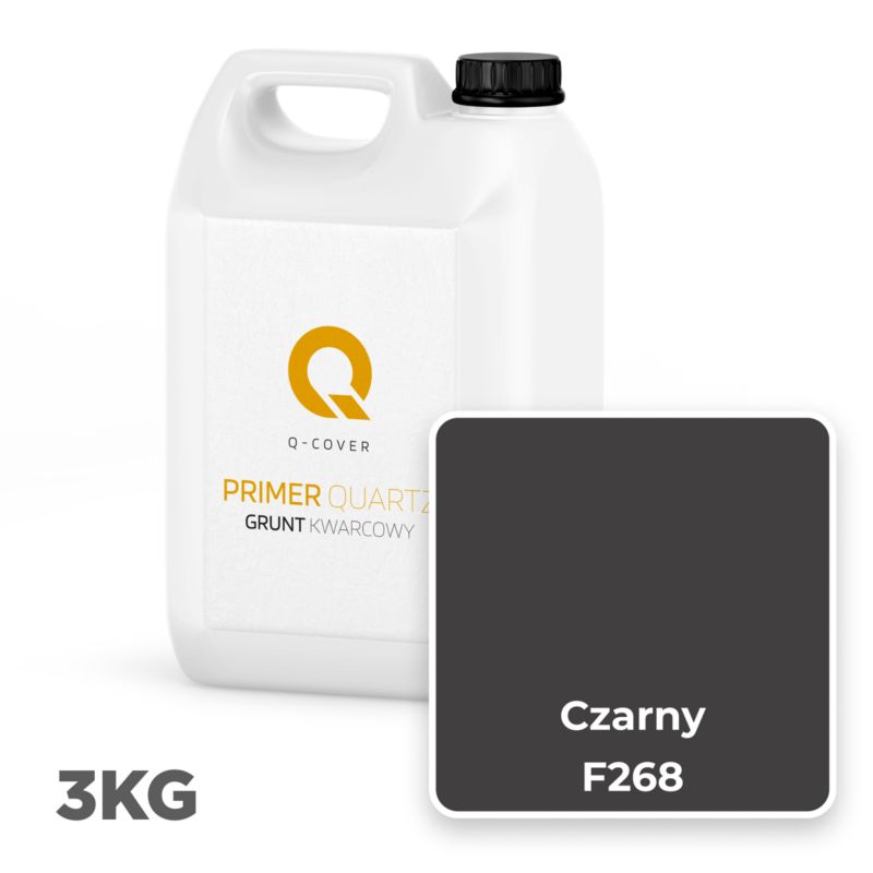 Kvartsgrunding F268 3 kg Sort