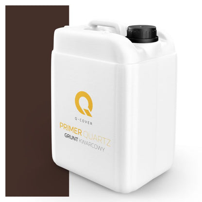 Kvartsprimer til Silikonepuds Chokoladebrun RAL8017 7,5 kg