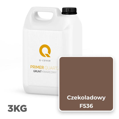 Kvartsgrunder F536 3 kg Chokoladebrun | 5905748090502