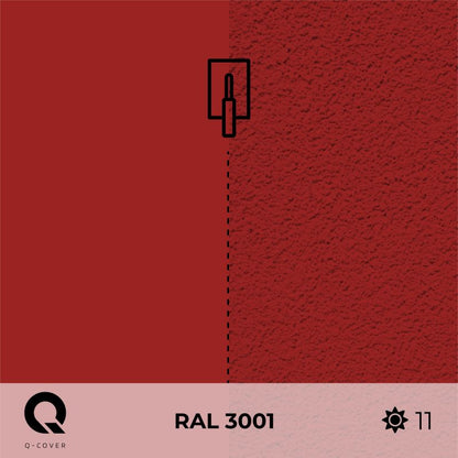 Kvartsgrunder til Silikonepuds Rød RAL3001 7,5 kg