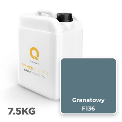 Kvartsgrunder F136 7,5 kg Mørkeblå