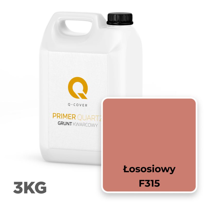 Kvartsgrunder F315 3 kg Laksefarvet