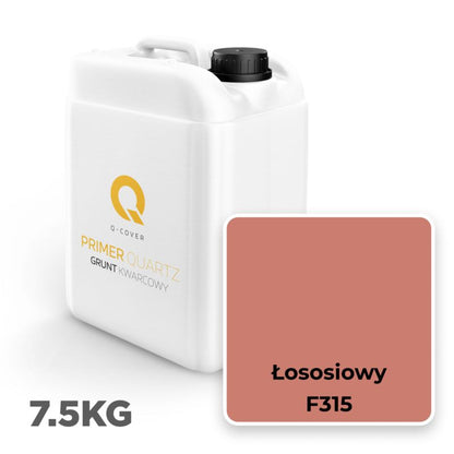 Kvartsgrunder Silikonepuds Laksefarvet F315 7,5 kg