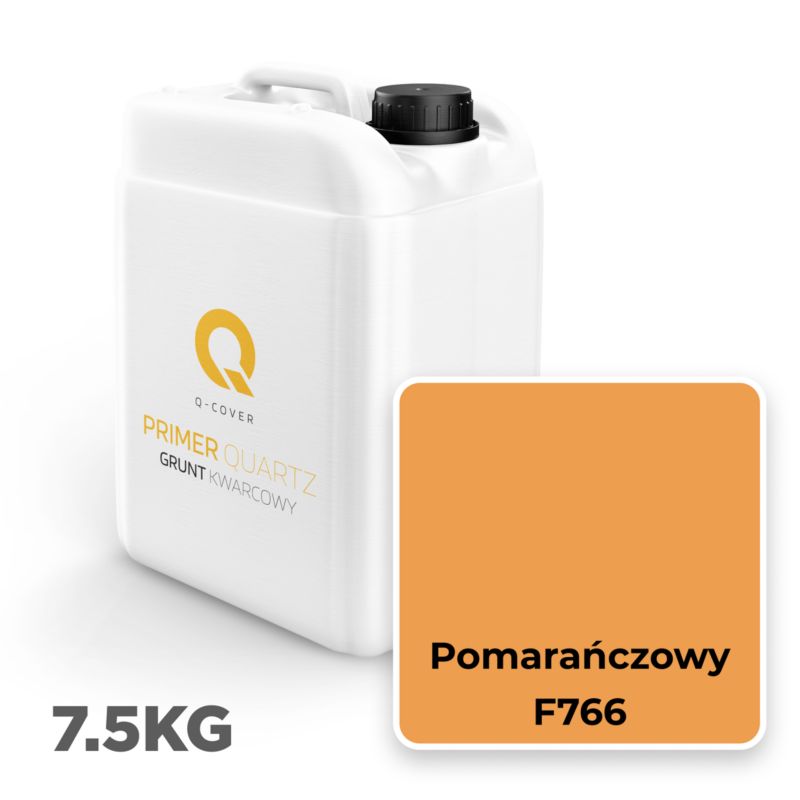 Kvartsgrunder F766 7,5 kg Orange