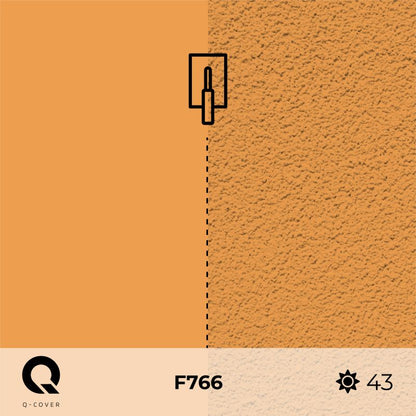 Kvartsgrunder F766 7,5 kg Orange