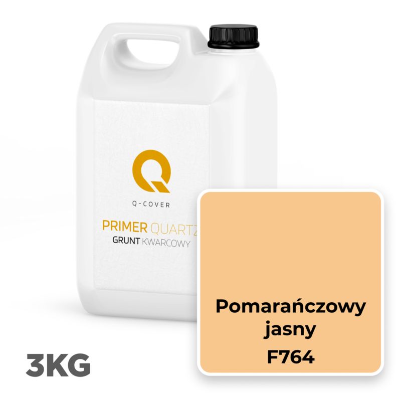 Kvarts Grunder Lys Orange F764 3 kg | 5905748091189