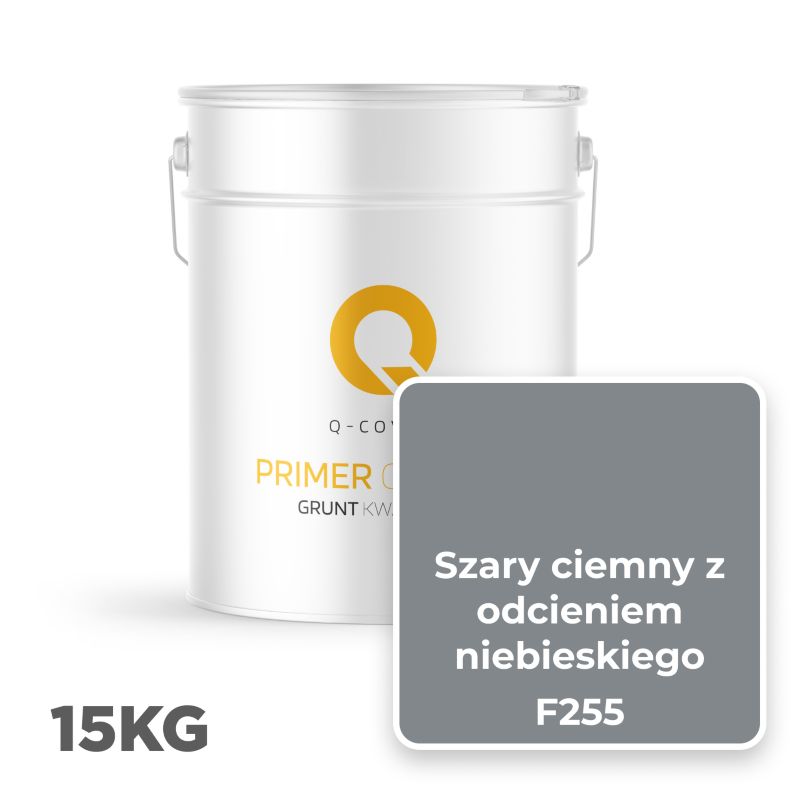 Kvartsgrunder Mørk Gråblå F255 15 kg