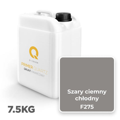 Kvartsprimer Silikonepuds Mørk Kold Grå F275 7,5 kg