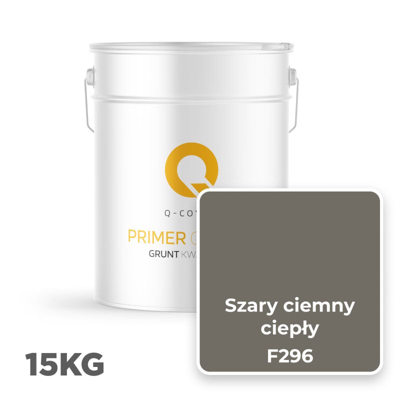 Kvartsprimer til Silikonepuds Mørk Varmgrå F296 15 kg