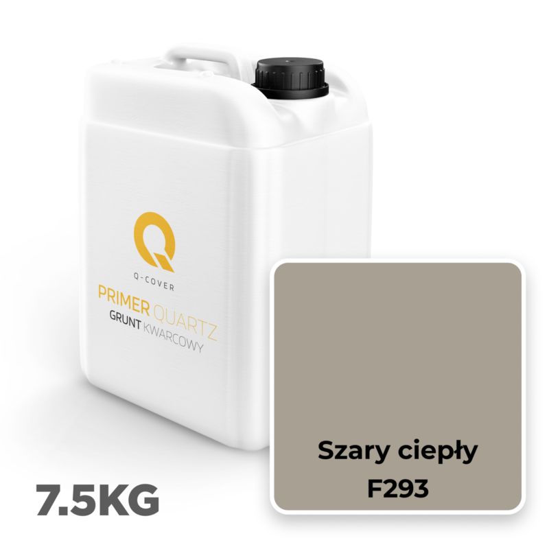 Kvartsgrunder F293 7,5 kg Varmgrå