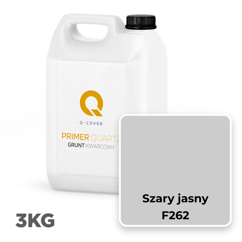 Kvartsprimer til Silikonepuds Lys Grå F262 3 kg