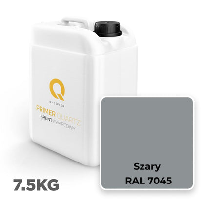 Kvartsgrunder Silikonepuds Grå RAL7045 7,5 kg